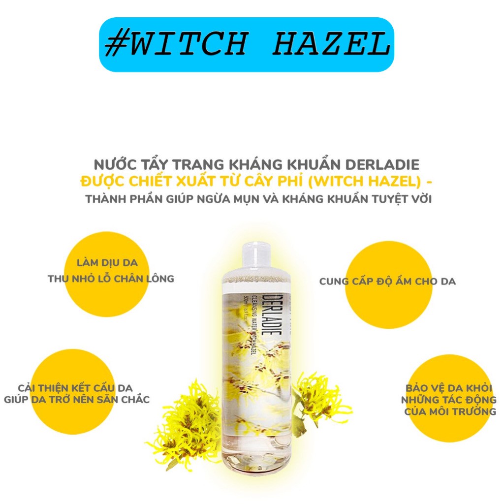 Nước hoa hồng Derladie Natural Toner 500ml | BigBuy360 - bigbuy360.vn