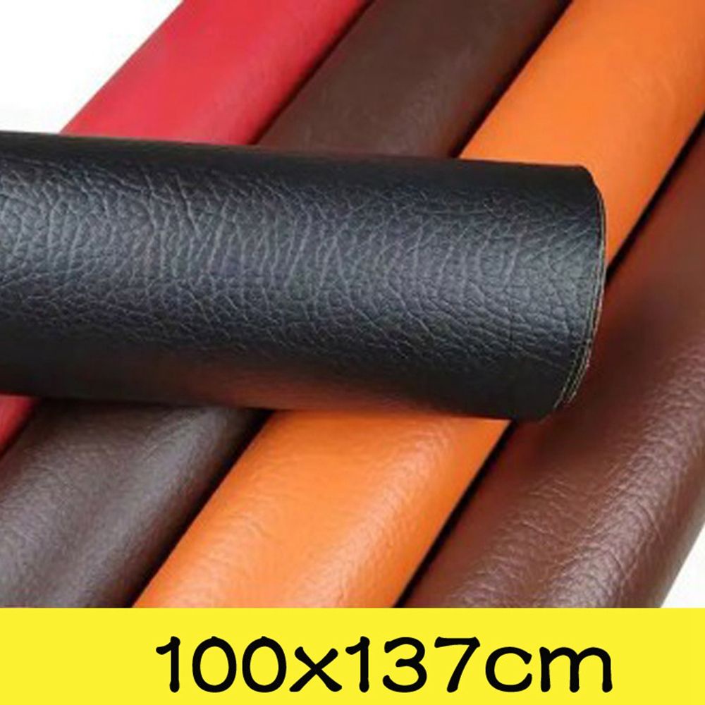 Miếng dán bằng da PU chống thấm nước kích thước 100x137cm dùng để vá ghế sofa