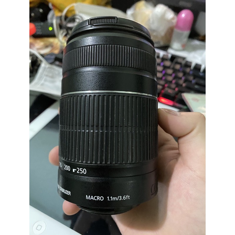 Lens Canon EF-s 55-250mm f/4 - 5.6 IS ( Cũ ) | Lens chuyên dụng zoom xa chất lượng cao