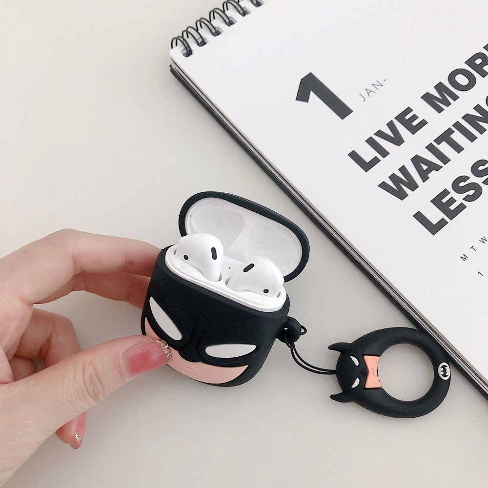 🔥Case Airpods Bảo Vệ Tai Nghe Hình BATMAN🔥 Casei Airpods 1-2/Pro Siêu Cute Dễ Thương