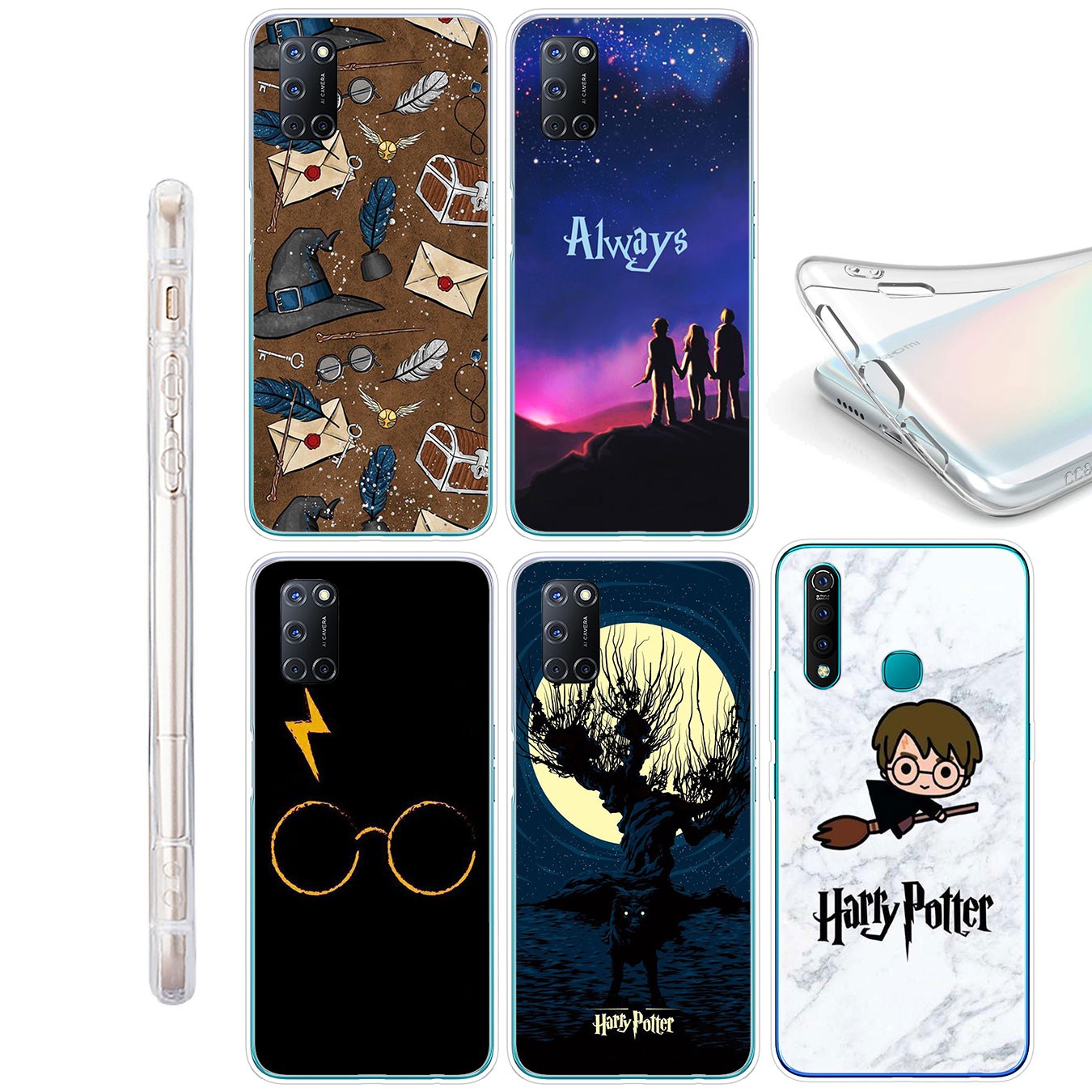 Ốp Lưng Silicone Mềm In Hình Harry Potter Cho Xiaomi Redmi Note 9 Pro 9s 9c 9a S2 5a 6a 7a Note9 9pro O74