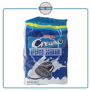 Bánh Quy Socola Cream-O Jack N' Jill Nhân Kem Vani (Túi 12 gói)