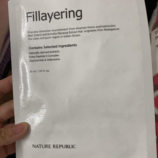 10 miếng mặt nạ Fillayering