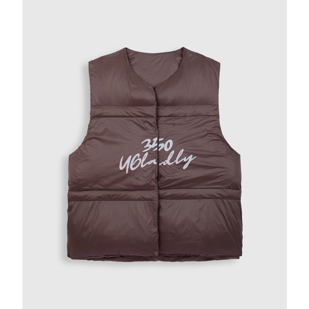 Áo Phao Vest 350UGladly "Signature" màu nâu