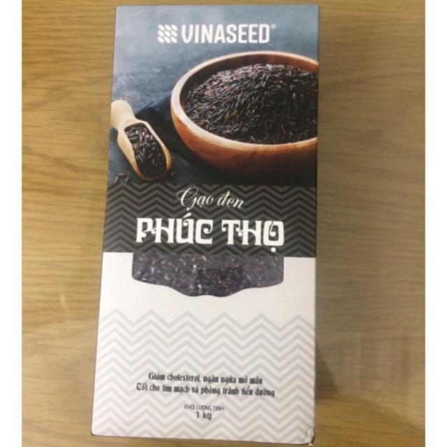 Vinaseed(1kg) Gạo Lứt đen Phúc Thọ(có hộp) | BigBuy360 - bigbuy360.vn