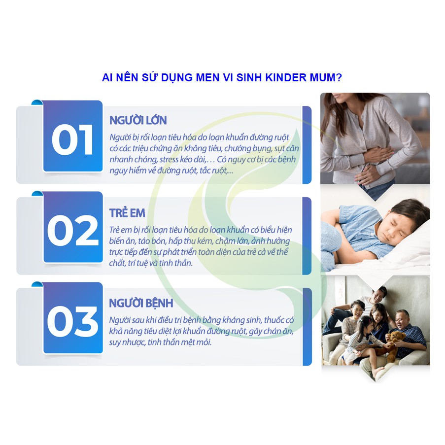 Men Vi Sinh Kinder Mum - ZARANO Hàn Quốc  Hộp 30 Gói