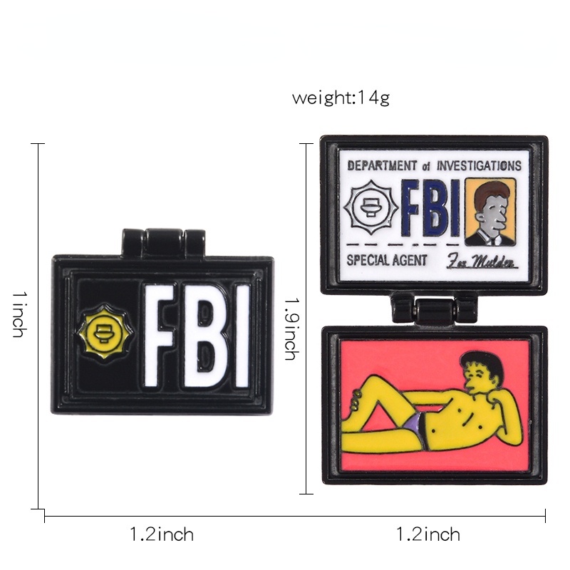 Huy hiệu cài áo MISS ZOE thiết kế hoạt hình đáng yêu