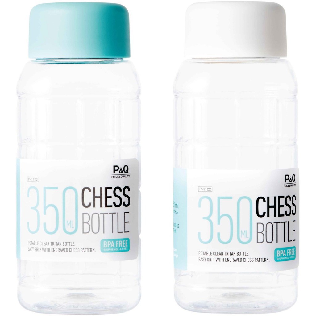 Bình đựng nước Lock&amp;Lock Chess Bottle chất liệu PET BPA Free dung tích 350ml 500ml HAP815 HAP816