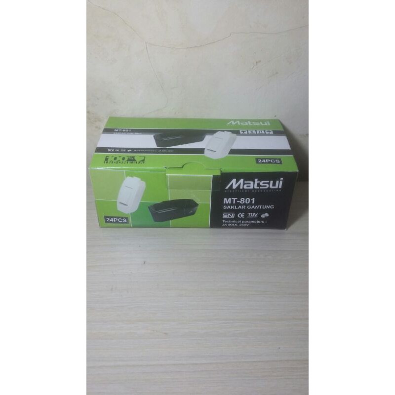 Màu Sắc Công Tắc On Off Matsui Mt-801 3a-250v Sni