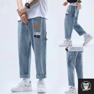 Quần jean baggy nam nữ ống rộng tổng hợp loại 2