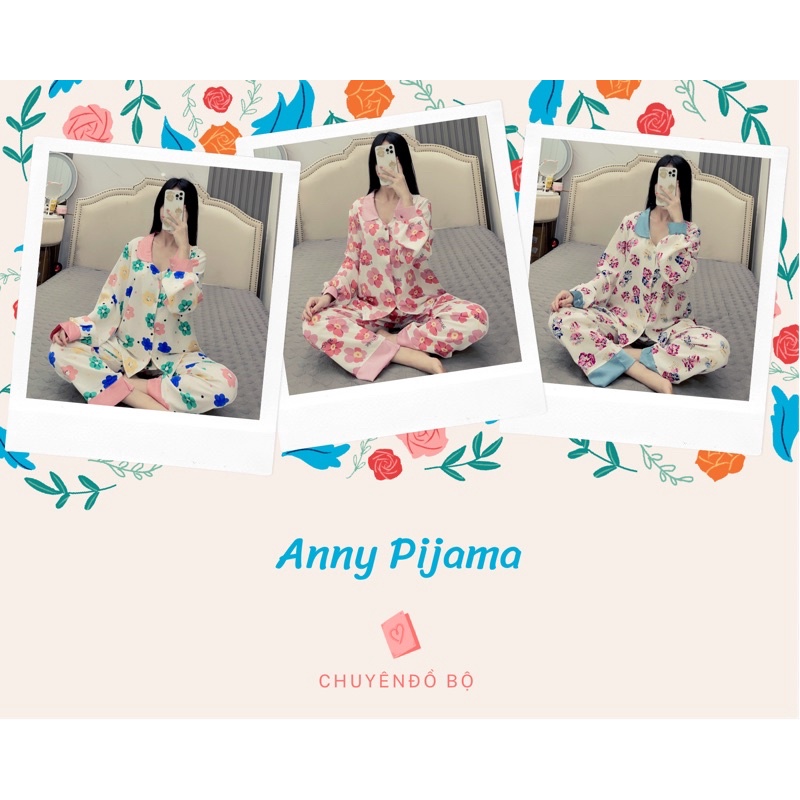 Đồ bộ pijama TNQD hoa lụa Latin