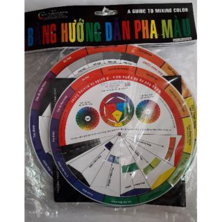 Bảng hướng dẫn pha màu tiện dụng