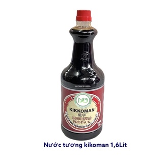 Nươc tương kikoman - Kikoman soy sauce Tem Đỏ