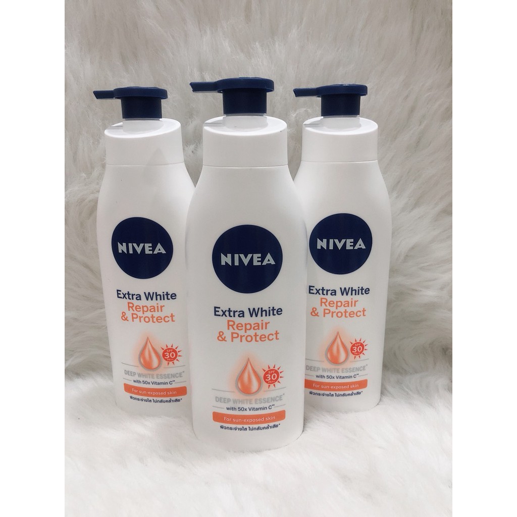 Sữa Dưỡng Thể Nivea Giúp trắng da, săn da Ban Ngày SPF 30 PA++(350ml) | BigBuy360 - bigbuy360.vn