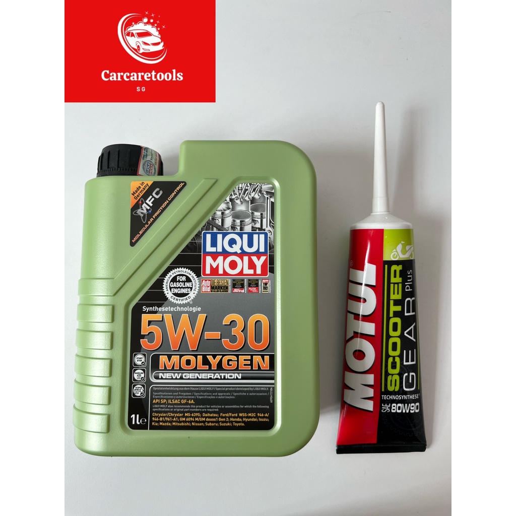 Nhớt xe tay ga Liqui moly 5w30 chai 1 lít