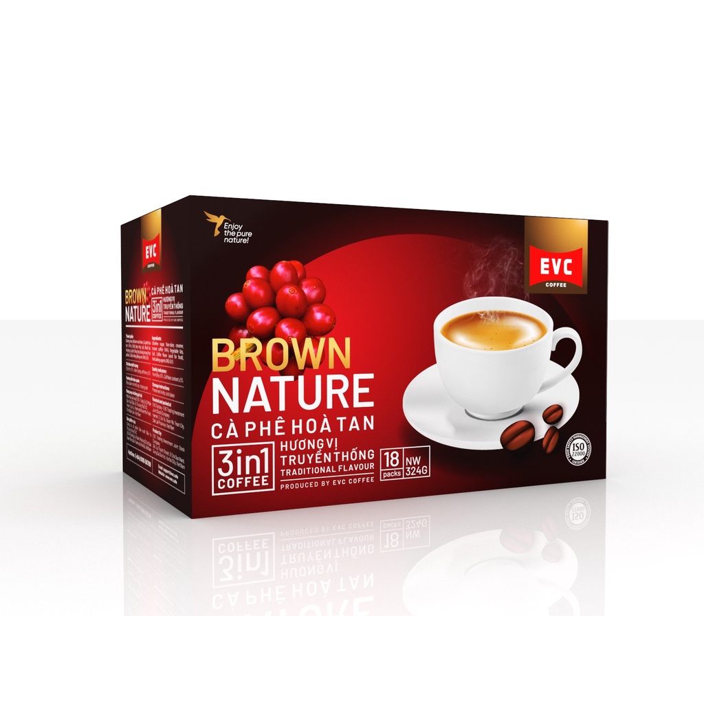 Cà phê hoà tan đậm Brown Nature | BigBuy360 - bigbuy360.vn