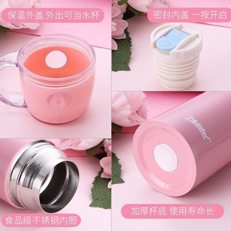 Một Cốc Sử Dụng KépBình Nước Giữ Nhiệt Bằng Thép Không Gỉ 500ml 304 S Chất Lượng Cao