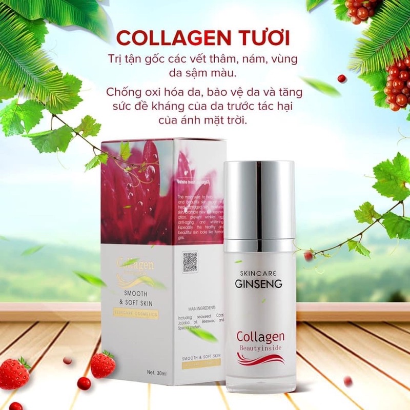 colagen serum đỏ