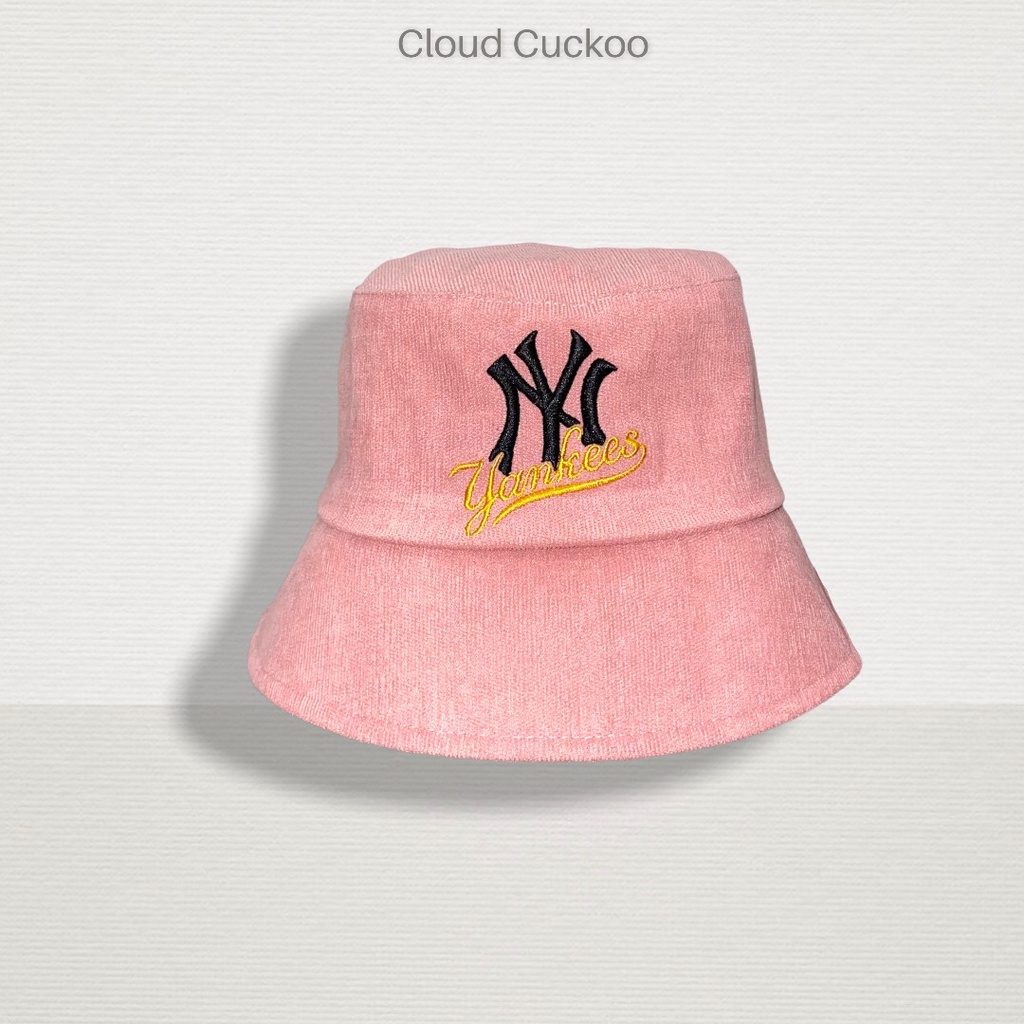 Mũ Bucket Nhung Gân Tăm Thêu Chữ Siêu Nét Phom Mũ Vừa Đầu Người Việt - Mã Số: MBK1344