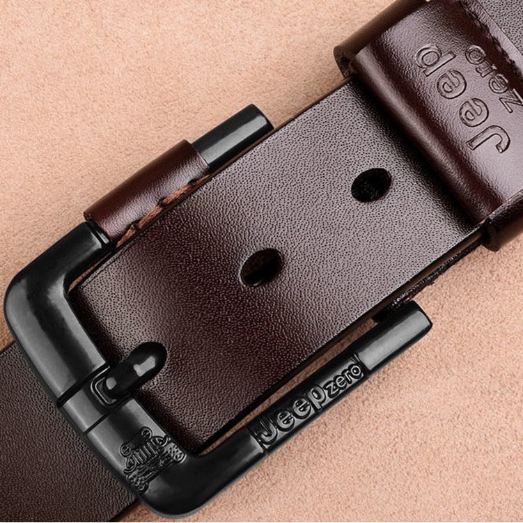 JEEP Thắt Lưng Da Thật 100% Chất Lượng Cao Cho Nam