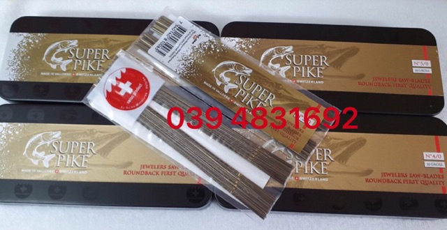Lưỡi cưa Thuỵ sĩ 2/0-3/0-4/0-5/0