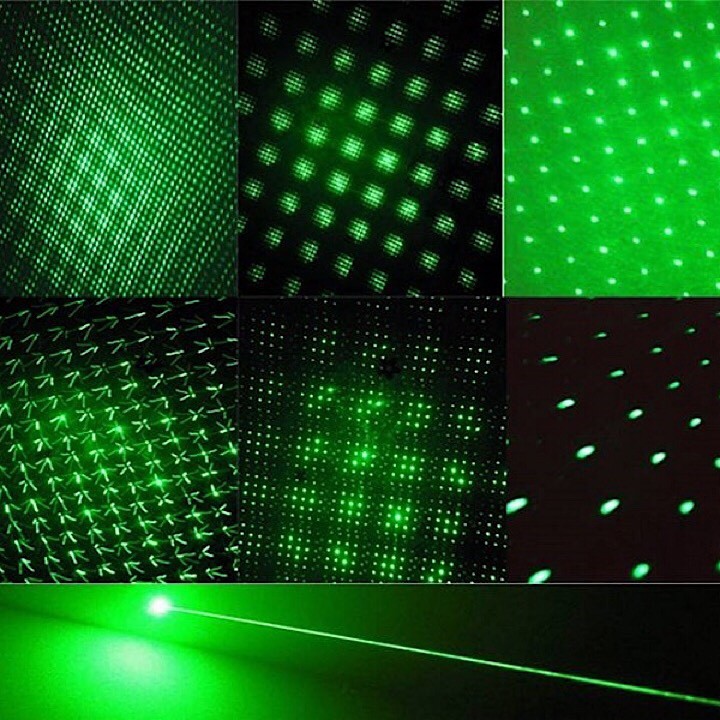 Đèn lazer 303 ánh sáng xanh green