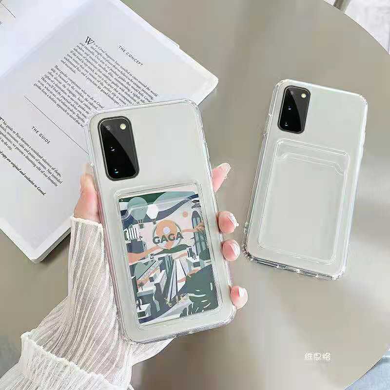 Ốp Điện Thoại Trong Suốt Thời Trang Cho Samsung S8 S8Plus S9 S9 Plus s10 s10plus