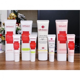 KEM CHỐNG NẮNG CELL FUSHION C Hàn Quốc (các màu cho các loại da)