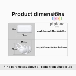 BLUEDIO Nút Silicon Bịt Tai Chống Ồn 40db