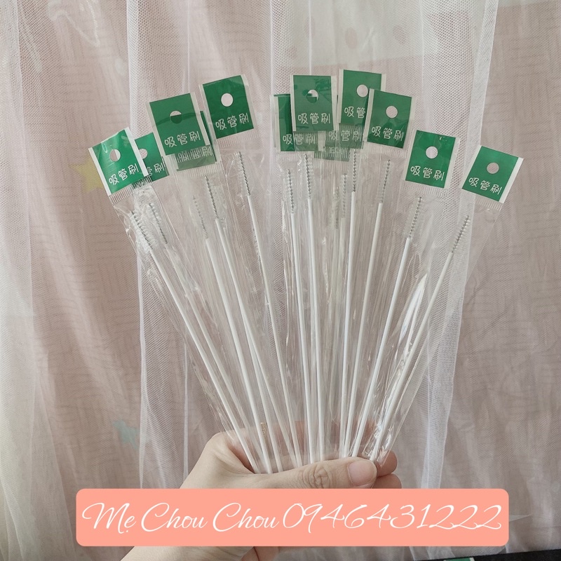 Cọ rửa vệ sinh bình sữa và ống hút