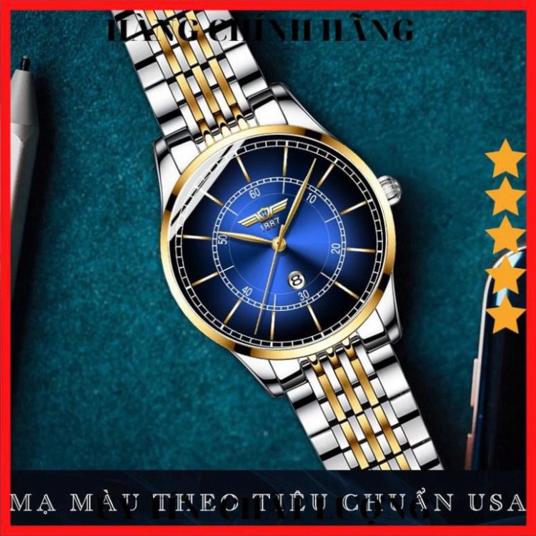 M09 Đồng hồ Nam HARLEY USA - Dây Thép Đúc Đặc - nhãn hàng Cao Cấp Của Mỹ - Bảo Hành 12 Tháng Toàn Qu