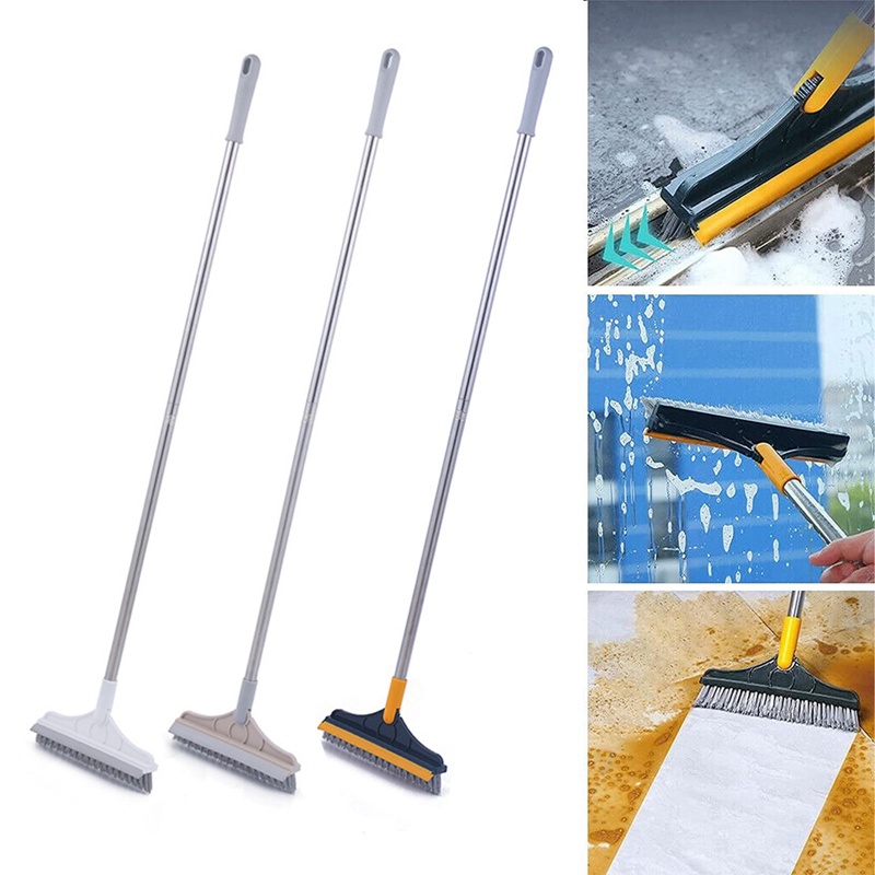 Bàn Chải Chà Sàn Nhà Tắm Nhà Bếp Tay Cầm Dài Có Thể Điều Chỉnh