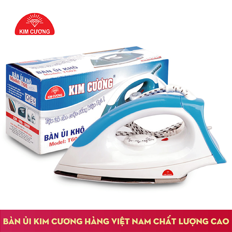 Bàn ủi khô Kim Cương