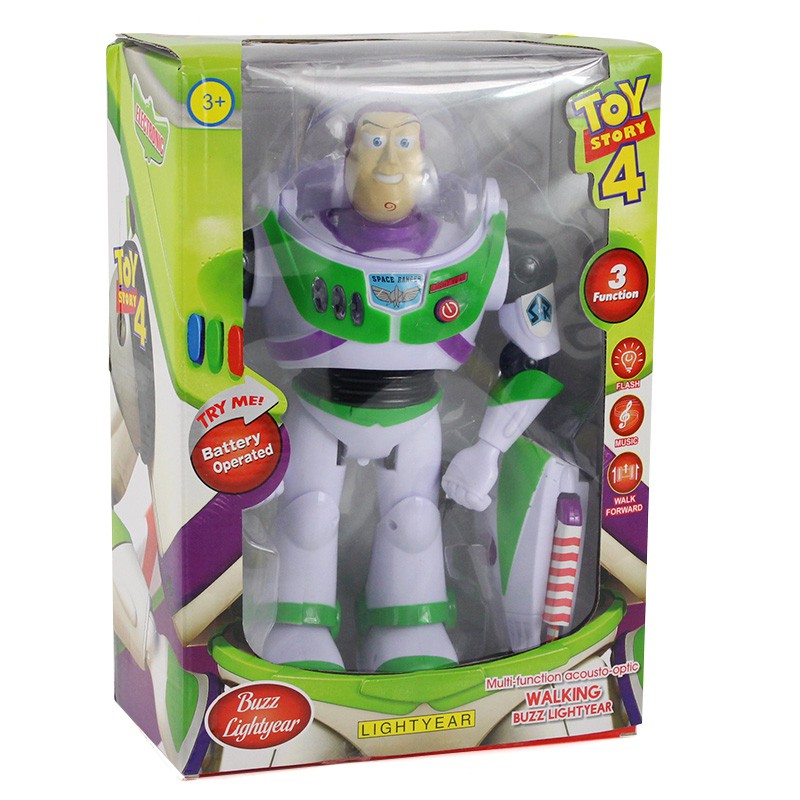 DISNEY Mô Hình Đồ Chơi Nhân Vật toy story buzz lightyear / Wing 28cm Phát Nhạc Trong Phim toy story