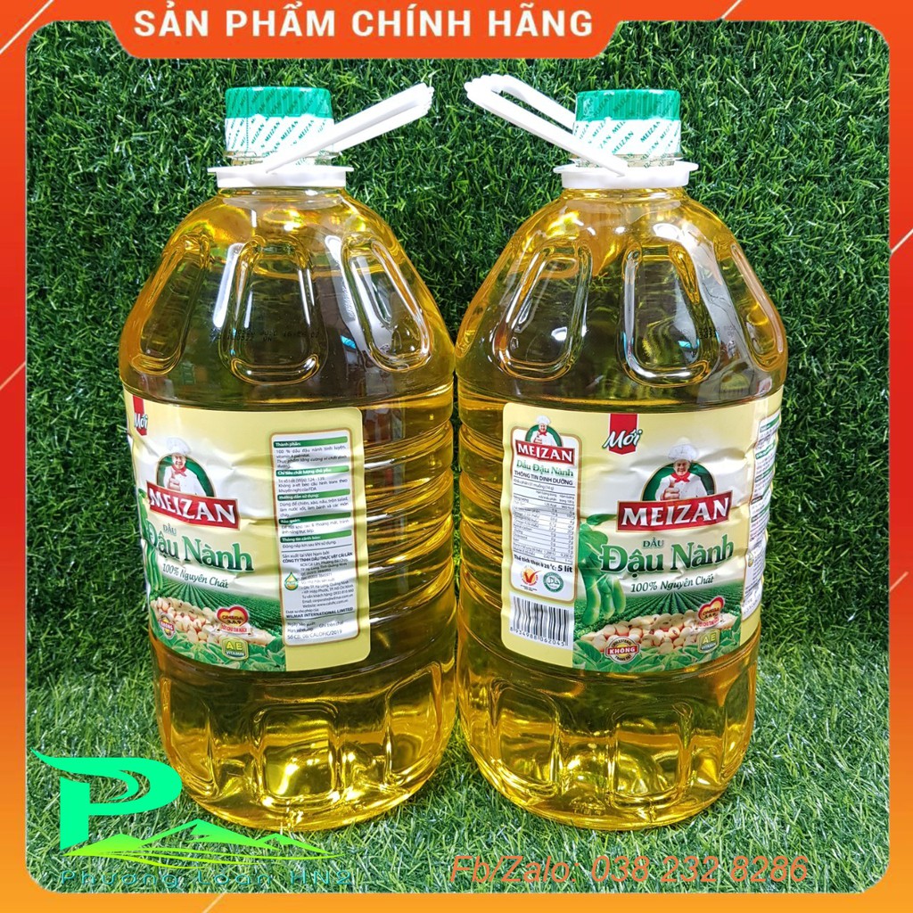 Dầu ăn Meizan đậu nành 5L