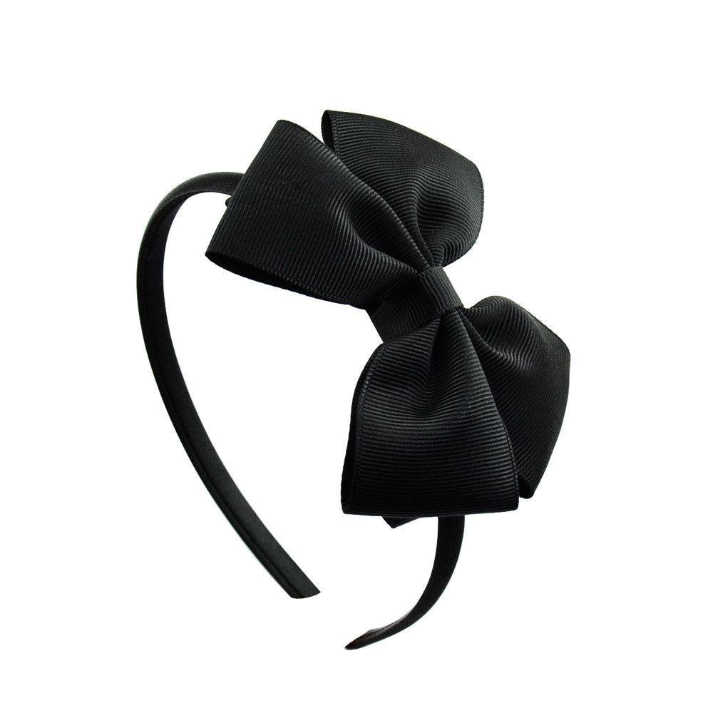 Băng Đô Cài Tóc Satin Cỡ 4 '' Dễ Thương Cho Bé Gái