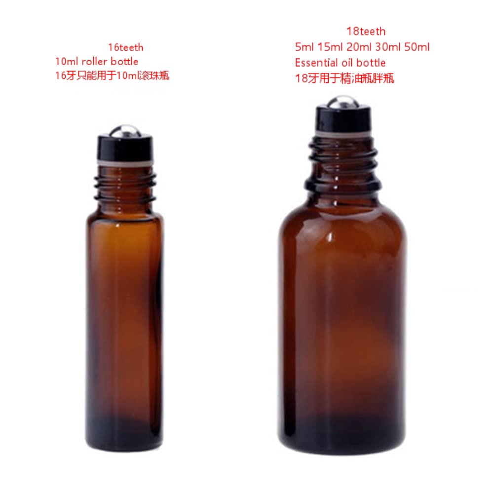 Bộ 10 Đầu Lăn Bằng Thép Cho Chai Tinh Dầu 10ml 15ml