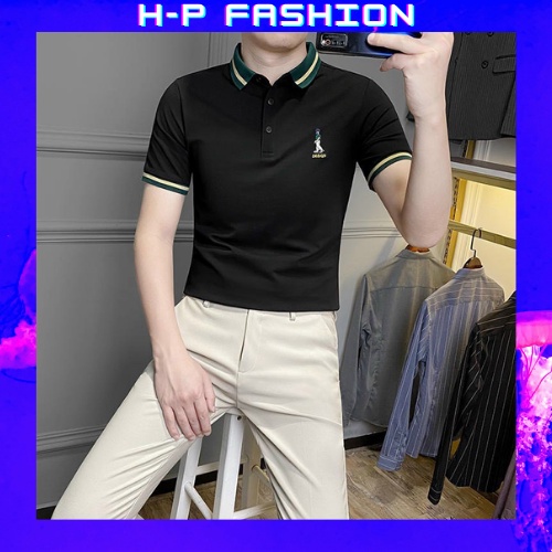 Áo polo nam cổ bẻ Hpfashion, vải thun cotton xuất xịn, chuẩn form, sang trọng lịch lãm - ATPLTCS11