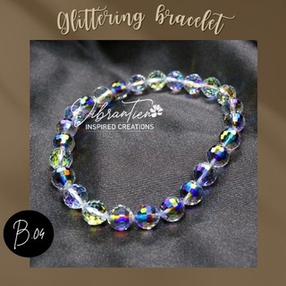 Vòng tay Pha lê Swarovski tròn 8mm B.04