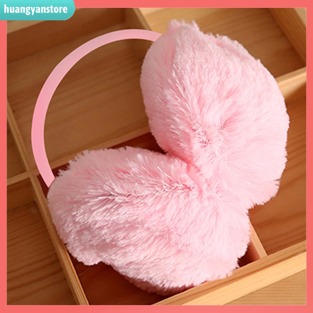 HY| Bông chụp tai giữ ấm mùa đông màu trơn