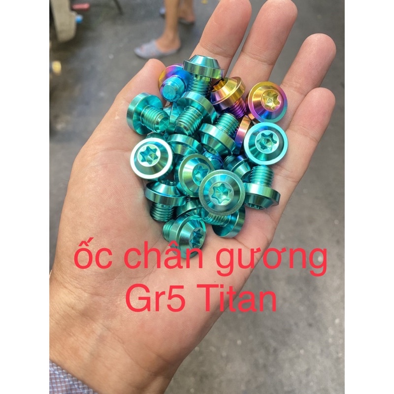 Ốc Chân Gương Titan GR5 Xịn Gắn Chân Gương Các Dòng Xe Máy !