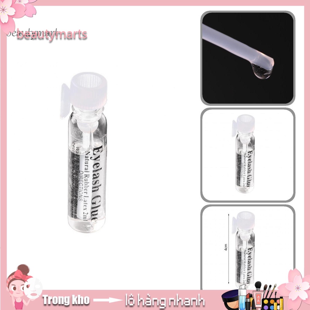 [Hàng mới về] Keo dán lông mi giả mini 2ml cho nữ