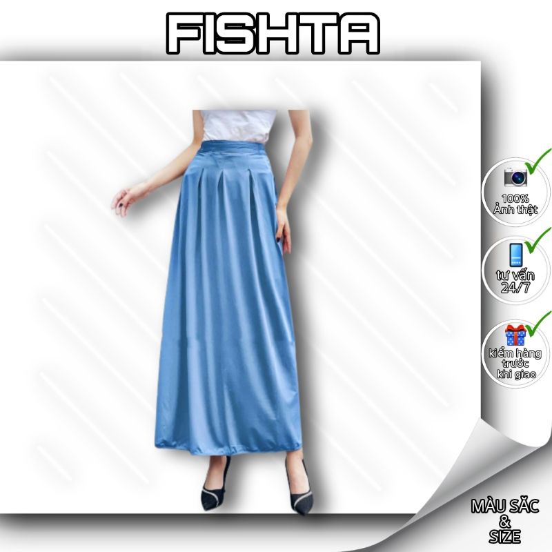 Quây váy chống nắng thông hơi thoáng mát FISHTA