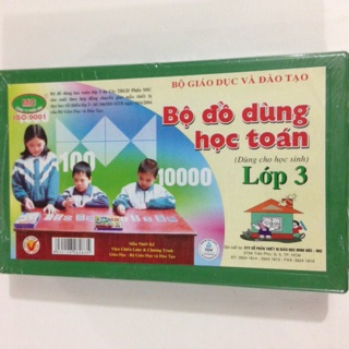 Bộ đồ dùng học  toán lớp 3