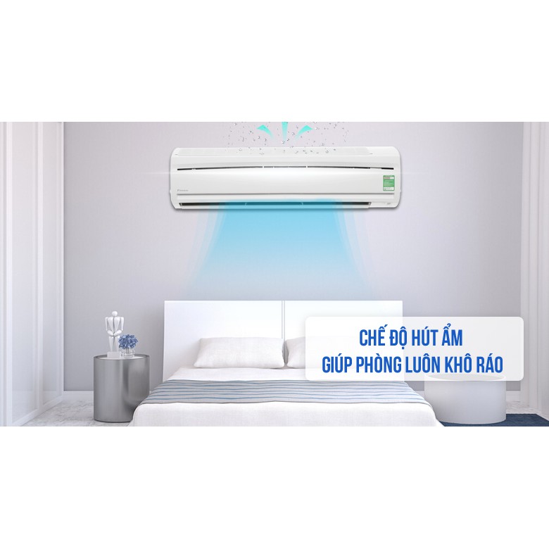 [ VẬN CHUYỂN MIỄN PHÍ KHU VỰC HÀ NỘI ]  Điều hòa Daikin 18000BTU 1 chiều R32 FTC50NV1V/RC50NV1V