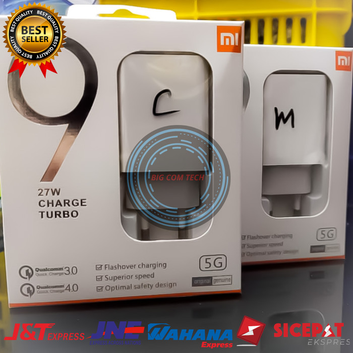 Mới Củ Sạc Nhanh Xiaomi Mi A1 Mi A3 Mi 8 Type-C 2.4a 18w Ori 100%