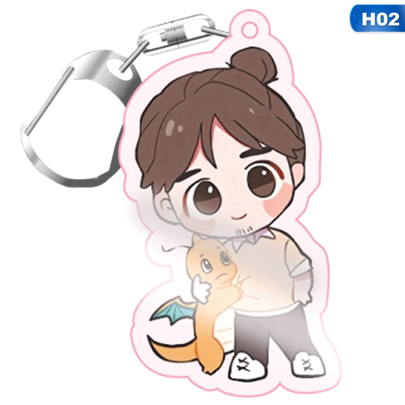Móc khóa acrylic họa tiết Pokemon