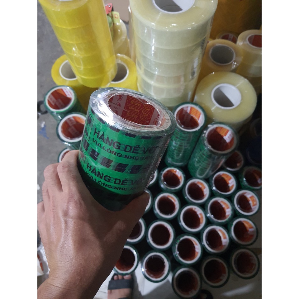 Băng Dính/Băng Keo Hàng Dễ Vỡ Khổ 48mm Dài 80yard