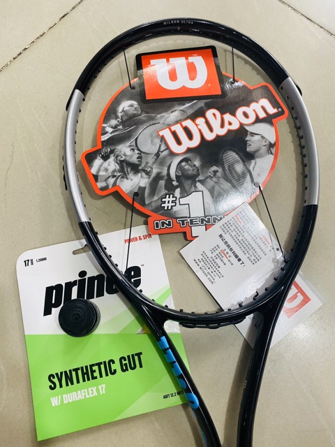 VỢT TENNIS WILSON ULTRA 100( tặng kèm combo:Túi,Dây đan,Cuốn cán)