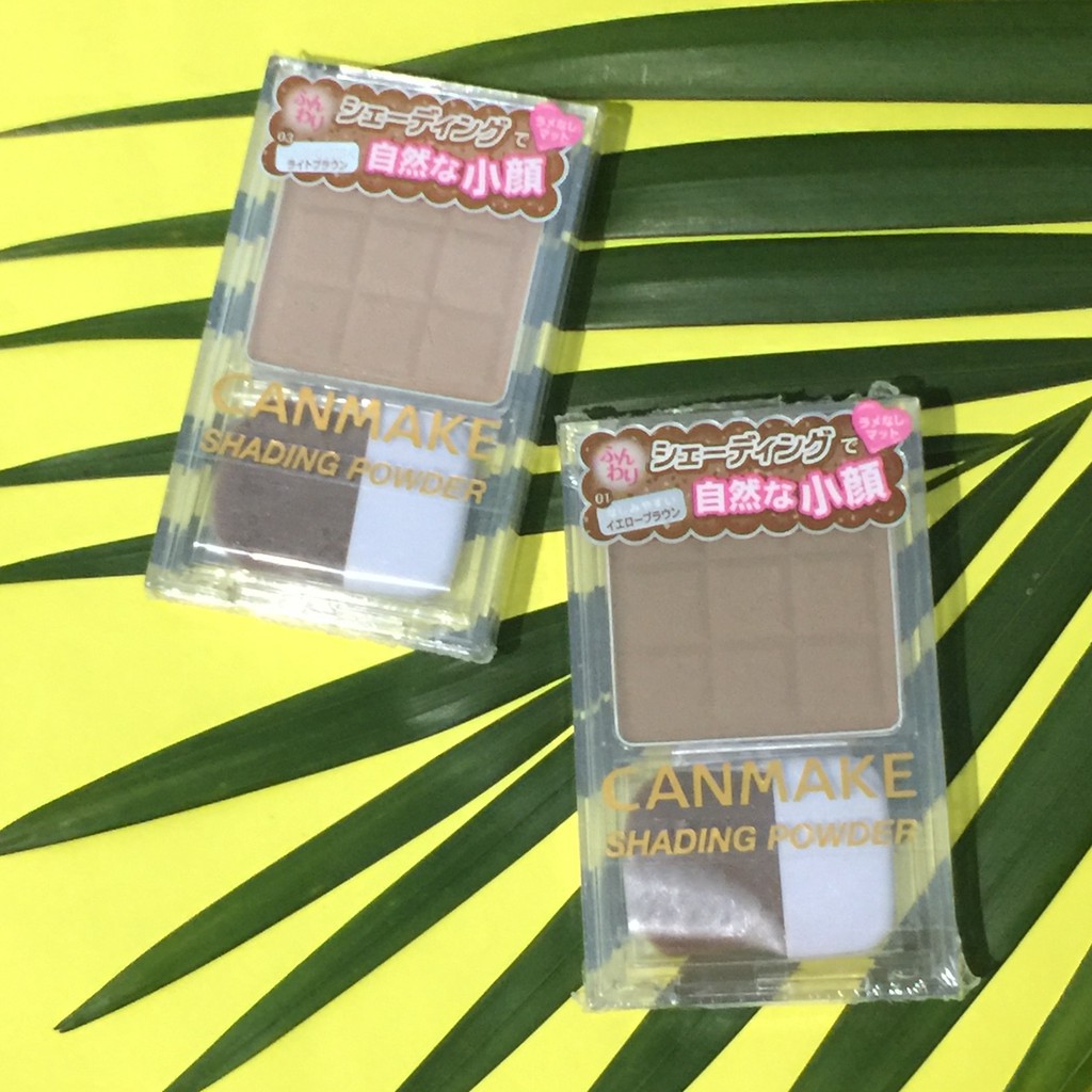 Phấn Tạo Sóng Mũi Canmake Shading Powder 4,4g.#01 Danish Brown